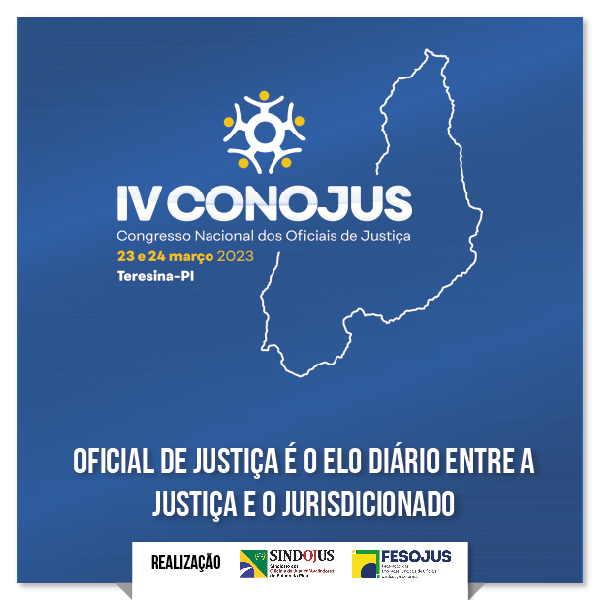 No momento você está vendo IV CONOJUS (Piauí): Fique ligado(a) na programação!￼