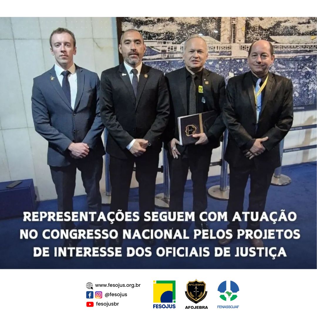 No momento você está vendo Atuação no Congresso Nacional continua em prol dos interesses da categoria