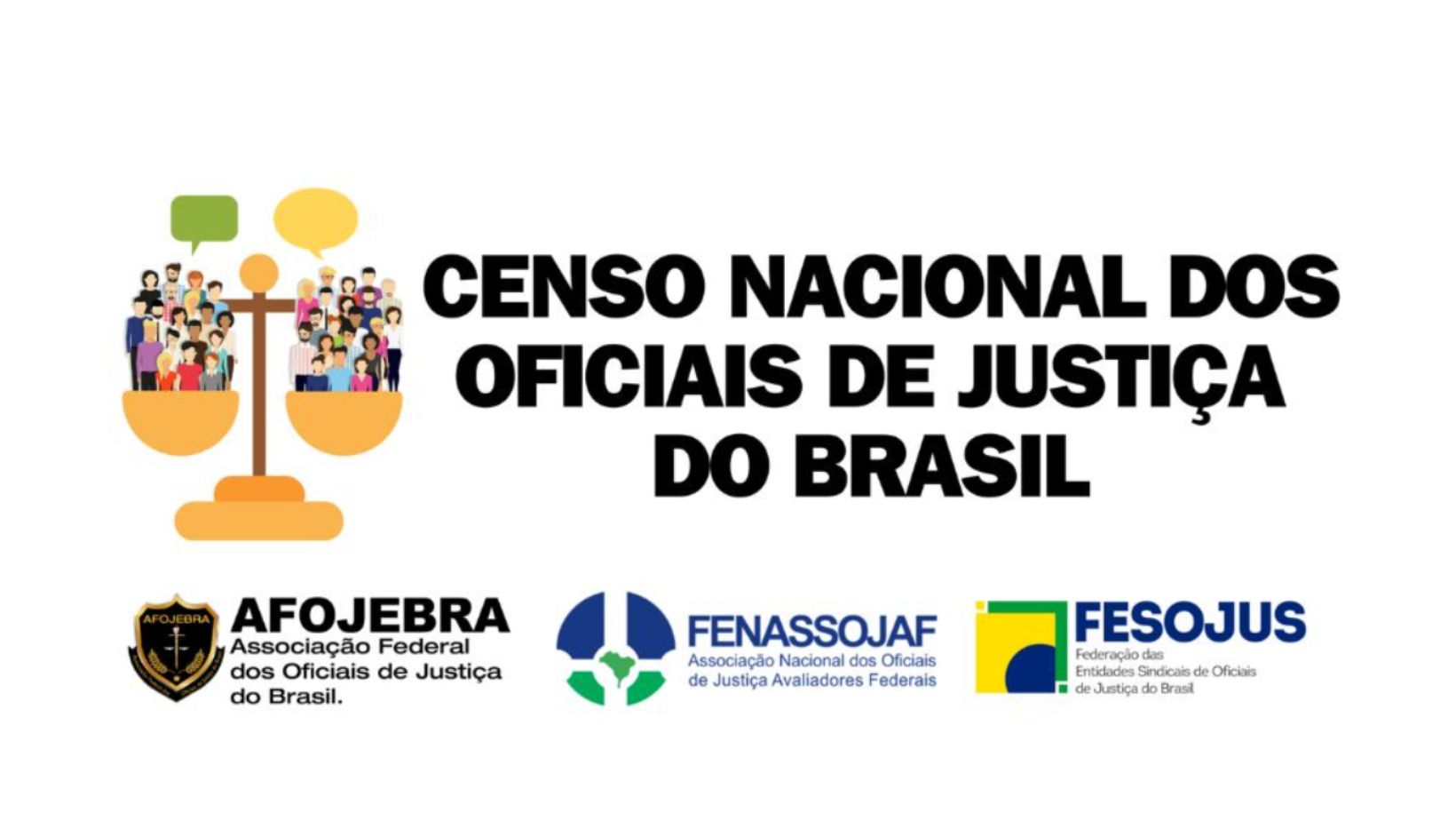 No momento você está vendo ENTIDADES LANÇAM O 1º CENSO NACIONAL DOS OFICIAIS DE JUSTIÇA DO BRASIL: PARTICIPE ATÉ O DIA 14/10!