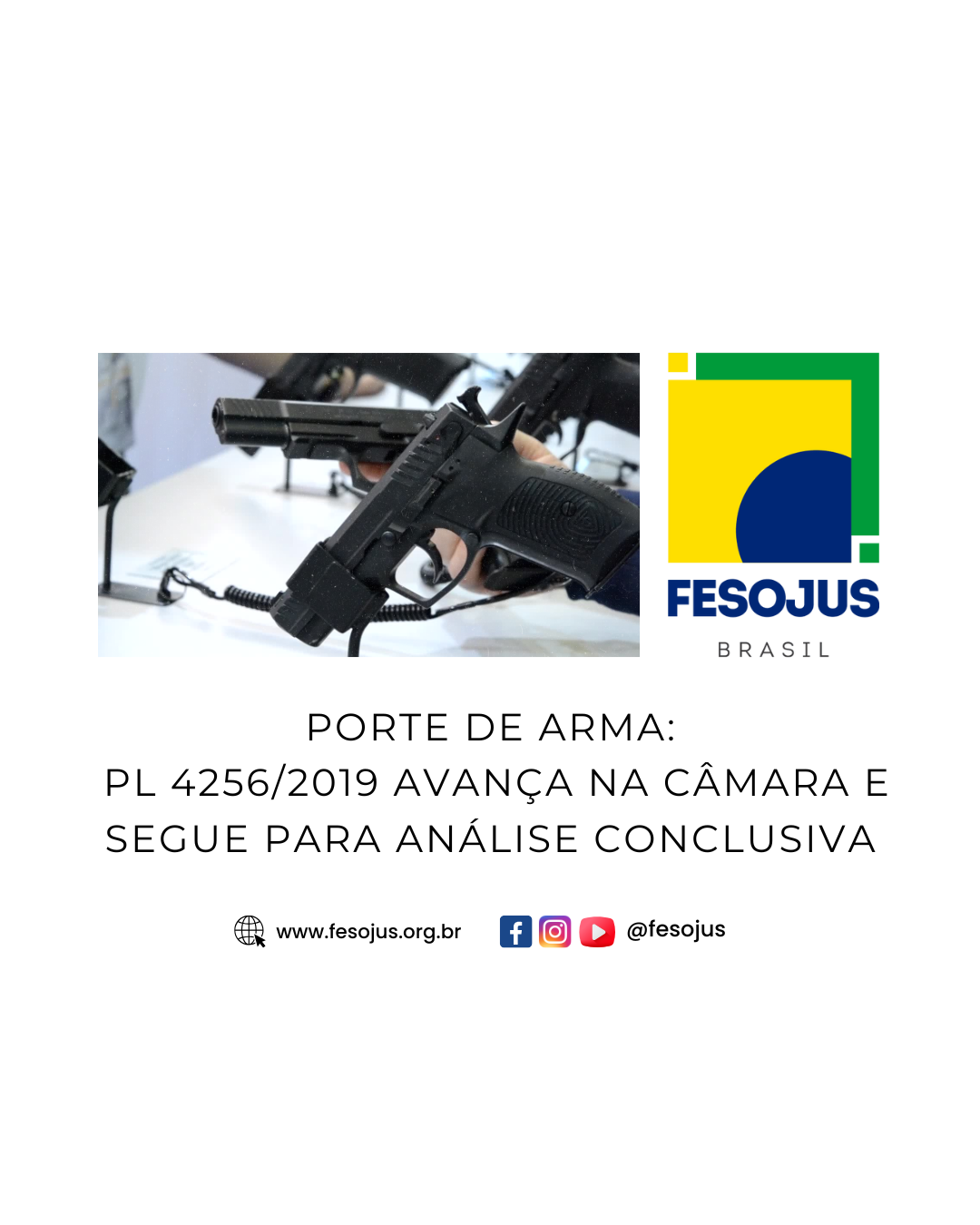 Leia mais sobre o artigo Porte de Arma: PL 4256/2019 Avança na Câmara e Segue para Análise Conclusiva